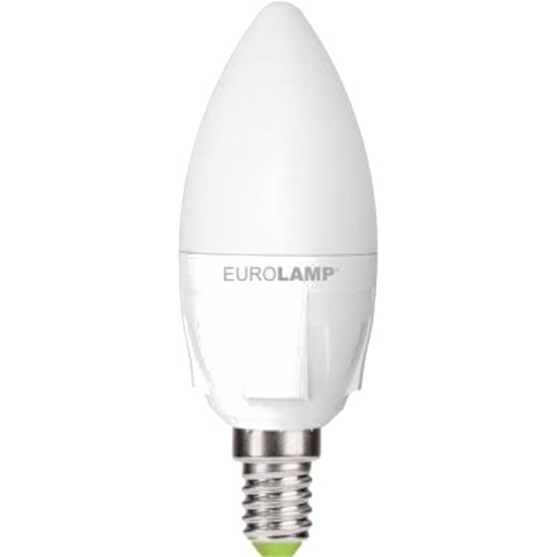Лампа світлодіодна Eurolamp CL, 6Вт, E14, 4000К (LED-CL-06144(T)new)